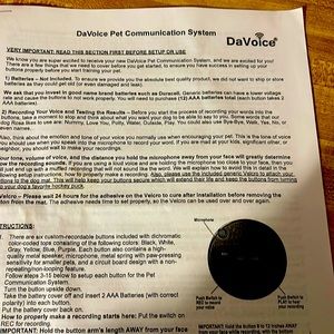 Dog communication system